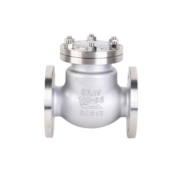 Van 1 Chiều Lá Lật Mặt Bích Inox JIS 10K | DN50 – DN300