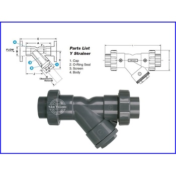 Y lọc nhựa pvc là gì và những ưu điểm vượt trội cùng Tân Thành