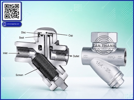 Bẫy hơi đồng tiền và khả năng tiết kiệm năng lượng trong hệ thống hơi