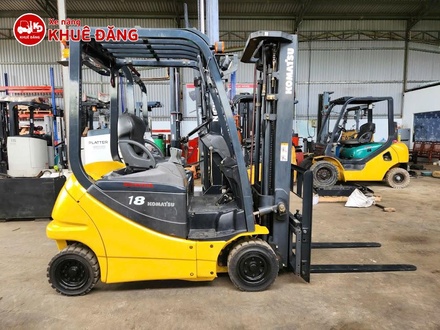 Xe nâng Komatsu FB18-12, 3 Ty 3 Lao, Nâng Cao 4.5m