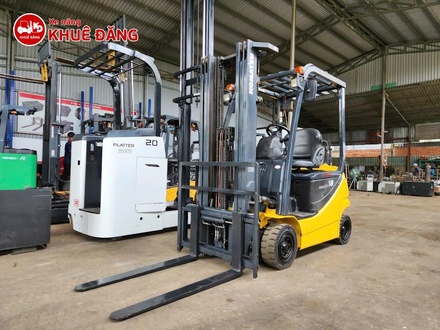 Xe nâng Komatsu FB18-12, 3 Ty 3 Lao, Nâng Cao 4.5m