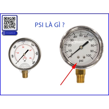 PSI là gì và cách quy đổi PSI sang bar, kg/cm2