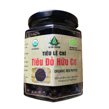 Tiêu đỏ hữu cơ 50g