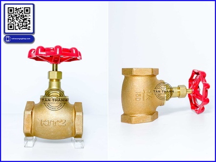Van cầu đồng Bronze Brass Globe Valve