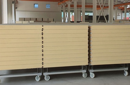 Tấm Panel PU 75mm