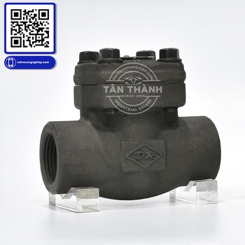 Van 1 chiều lá thép A105 Class 800 nối ren DR