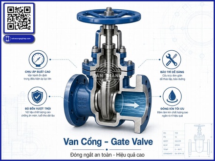 Các thương hiệu van cổng van cửa Gate Valve giá tốt chính hãng