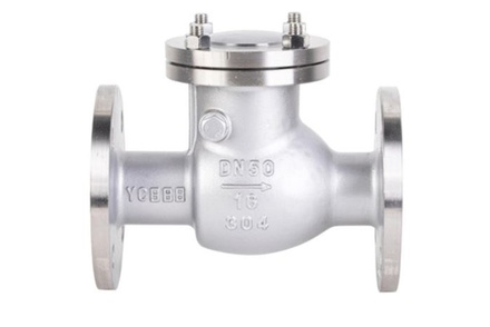 Van 1 Chiều Lá Lật Mặt Bích Inox PN16 | DN50 – DN500