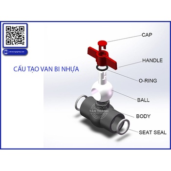 Van bi nhựa (Plastic Ball Valve): 8 tiêu chí kỹ thuật quan trọng trong hệ thống van công nghiệp