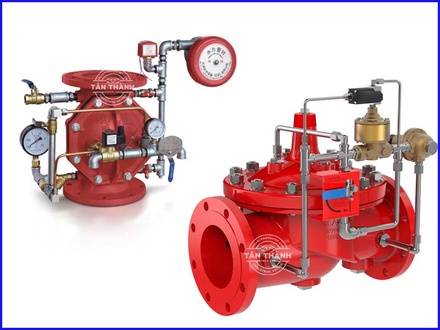 Van xả tràn Deluge Valve là gì? Nguyên lý hoạt động và vai trò trong hệ thống PCCC