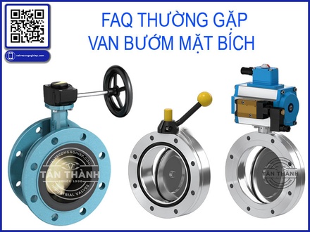 Tổng quan & ứng dụng van bướm mặt bích trong công nghiệp