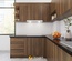  Mẫu tủ bếp gỗ công nghiệp cánh Laminate CLA15