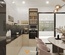 Tủ bếp nhôm cánh Acrylic AL20