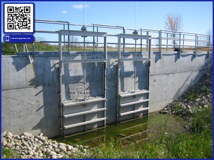 VAN CỬA PHAI PENSTOCK LÀ GÌ? CẤU TẠO, NGUYÊN LÝ HOẠT ĐỘNG VÀ ỨNG DỤNG