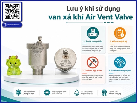 VAN XẢ KHÍ YOSHITAKE VÀ VAI TRÒ TRONG VIỆC HẠN CHẾ TÚI KHÍ TRONG ĐƯỜNG ỐNG