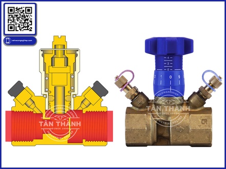 Cách chọn van cân bằng nhiệt phù hợp cho hệ thống nước nóng và HVAC