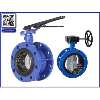 Tổng quan & ứng dụng van bướm mặt bích trong công nghiệp