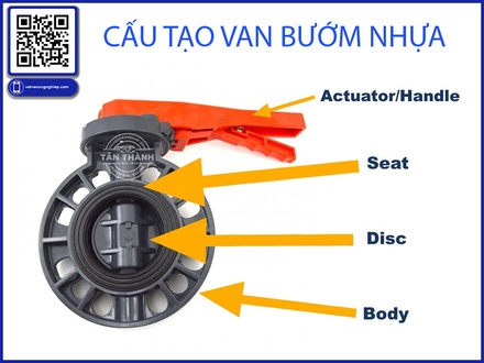 Van bướm nhựa – Giải pháp kiểm soát lưu chất chống ăn mòn hiệu quả