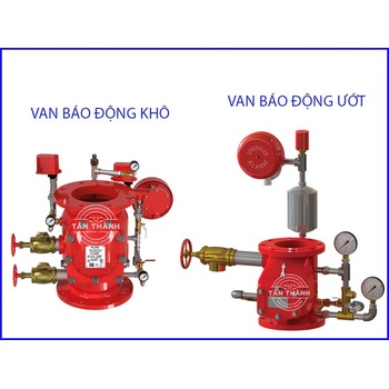 Van Báo Động Van Báo Cháy Alarm Valve Hoạt Động Như Thế Nào Trong Hệ Thống PCCC?