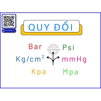 1 PSI bằng bao nhiêu bar? Cách quy đổi áp suất chuẩn xác | DO Tân Thành chia sẻ